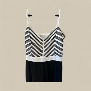 Arden B Black and White Jumpsuit